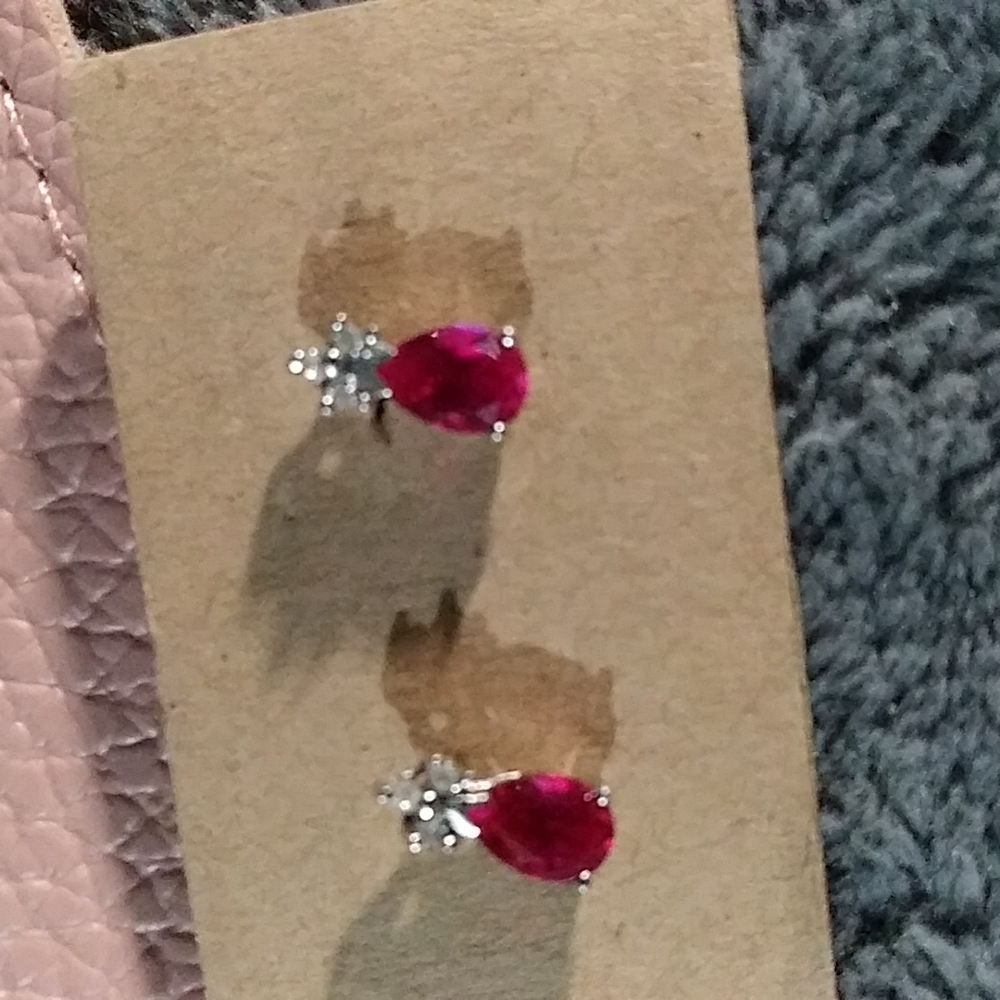 Ruby Earrings - image 3